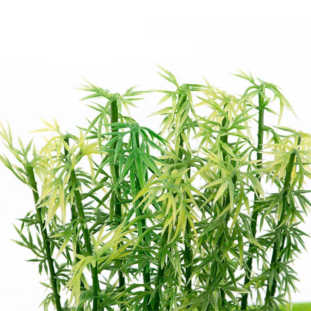 Office Decoration Fake Green Plants Green Bamboo Leaves Art Home Supplies Simulation Green Plants