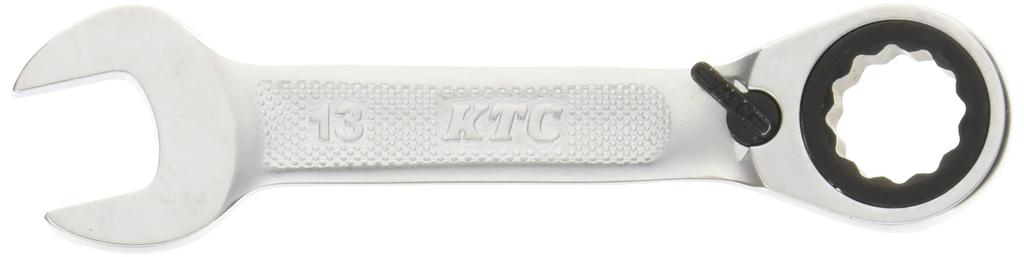 Kyoto Machine Tool Short Ratchet Combination Wrench Switching 13mm MSR2SA13 (KTC) (Tightening/Loosening Type)