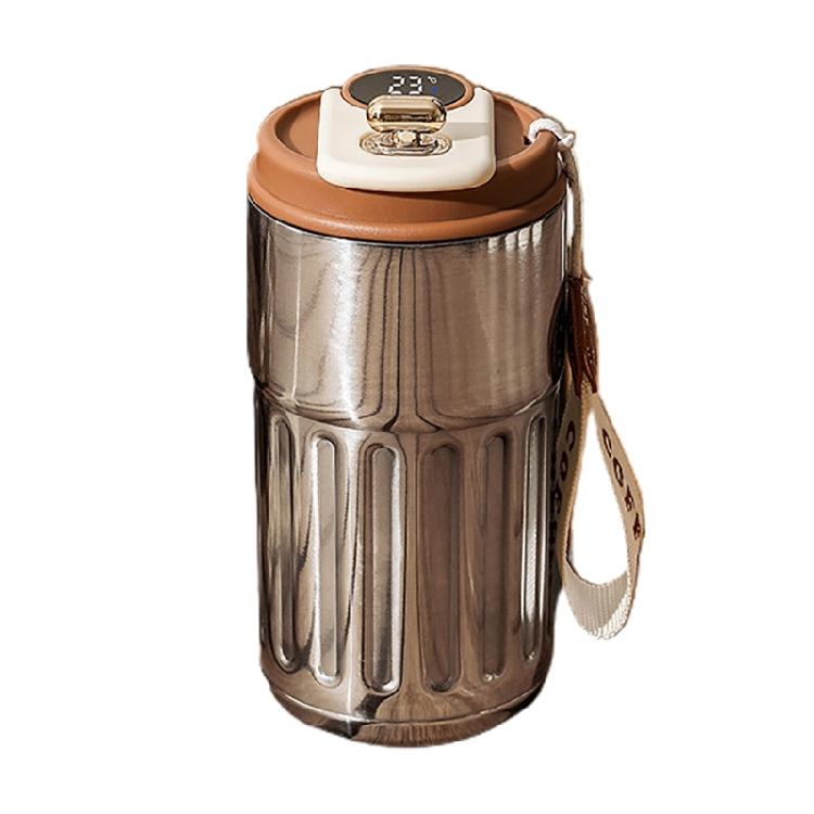 Temperature Display Thermal Mug Vacuum Insulated Mug Leak-Proof Coffee Cup