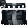 Arnold Palmer Simple Stripe Design Gentlemen's File Toe Ankle Socks 0056df