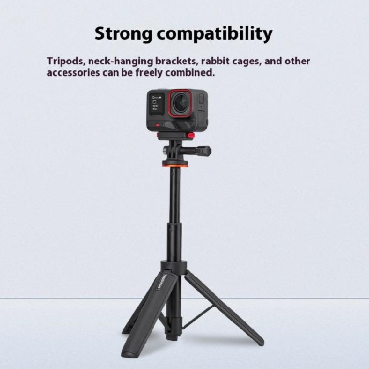 Rapid Release Magnetic Mount for 360 X5 Action Cameras Secure Locking Multiple Angle Adjustments Black