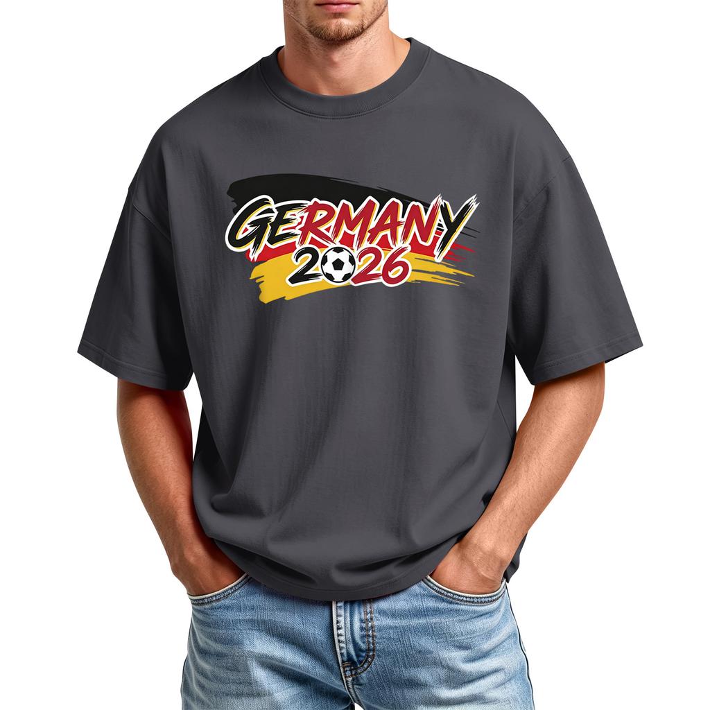 Men's Casual Short Sleeve Crew Neck T-Shirt with Printed Graphic Design for Sports and Leisure Wear Suitable for Everyday Use