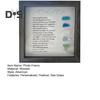 Sea Glass Picture Frame Wooden Photo Frame with Colorful Sea Glass Frame Sea Glass Poem Framed Artwork Ornament for Home Decor