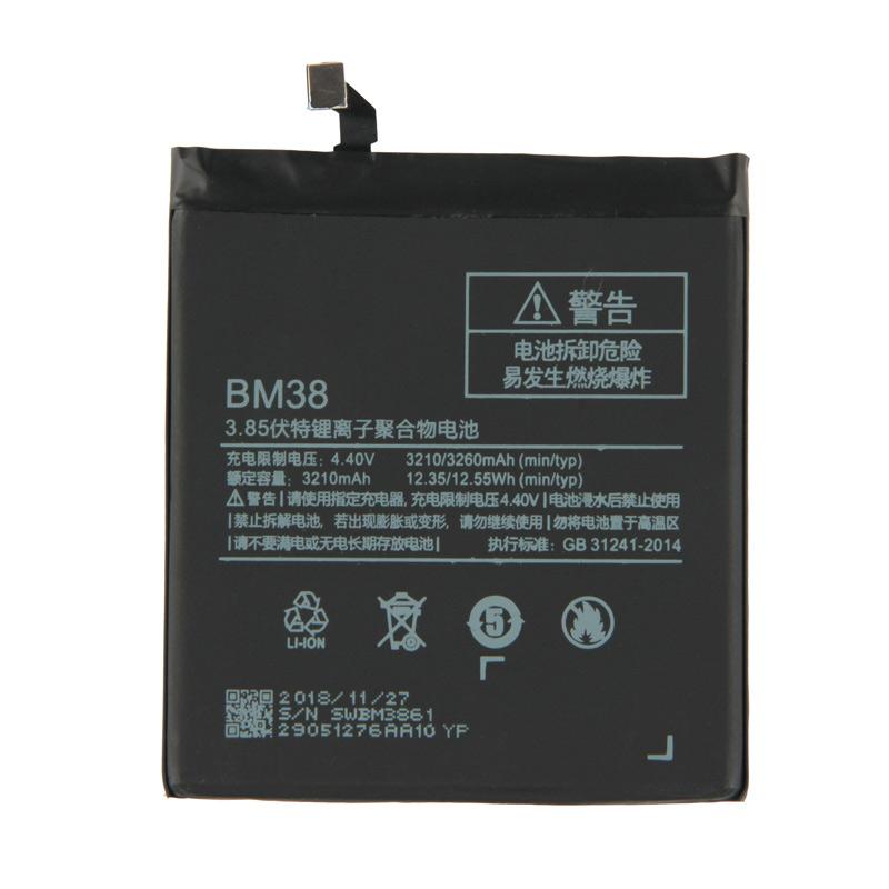 Replacement Phone Battery BM38 For Xiaomi 4S M4s Xiaomi BM38 Replacement Battery With Free Tool 3260mAh