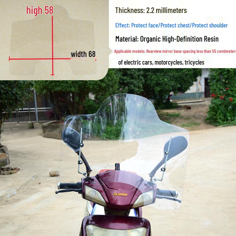 Electric Vehicle High-Definition Transparent Windshield