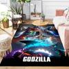 1pc Godzilla Pattern Area Rug, Anti slip Non Shedding Stain Resistant Carpet