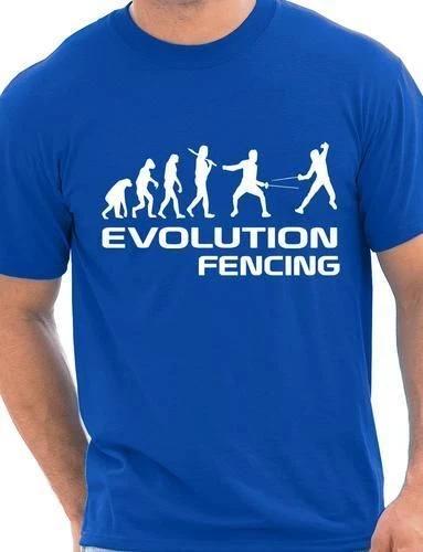 Evolution Of Fencing Funny Men's T-Shirt Birthday Gift Size S-XXLWill Open In a New Window or Tab