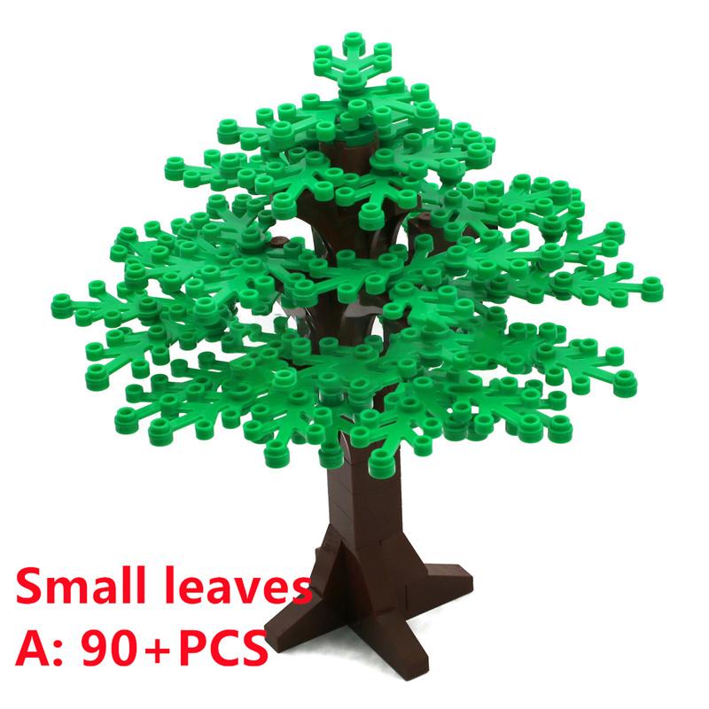 City Trees Building Blocks MOC Coconut Tree Blocks Jungle Garden DIY Toys for Children Gifts Compatible Classic Bricks Kids Toys