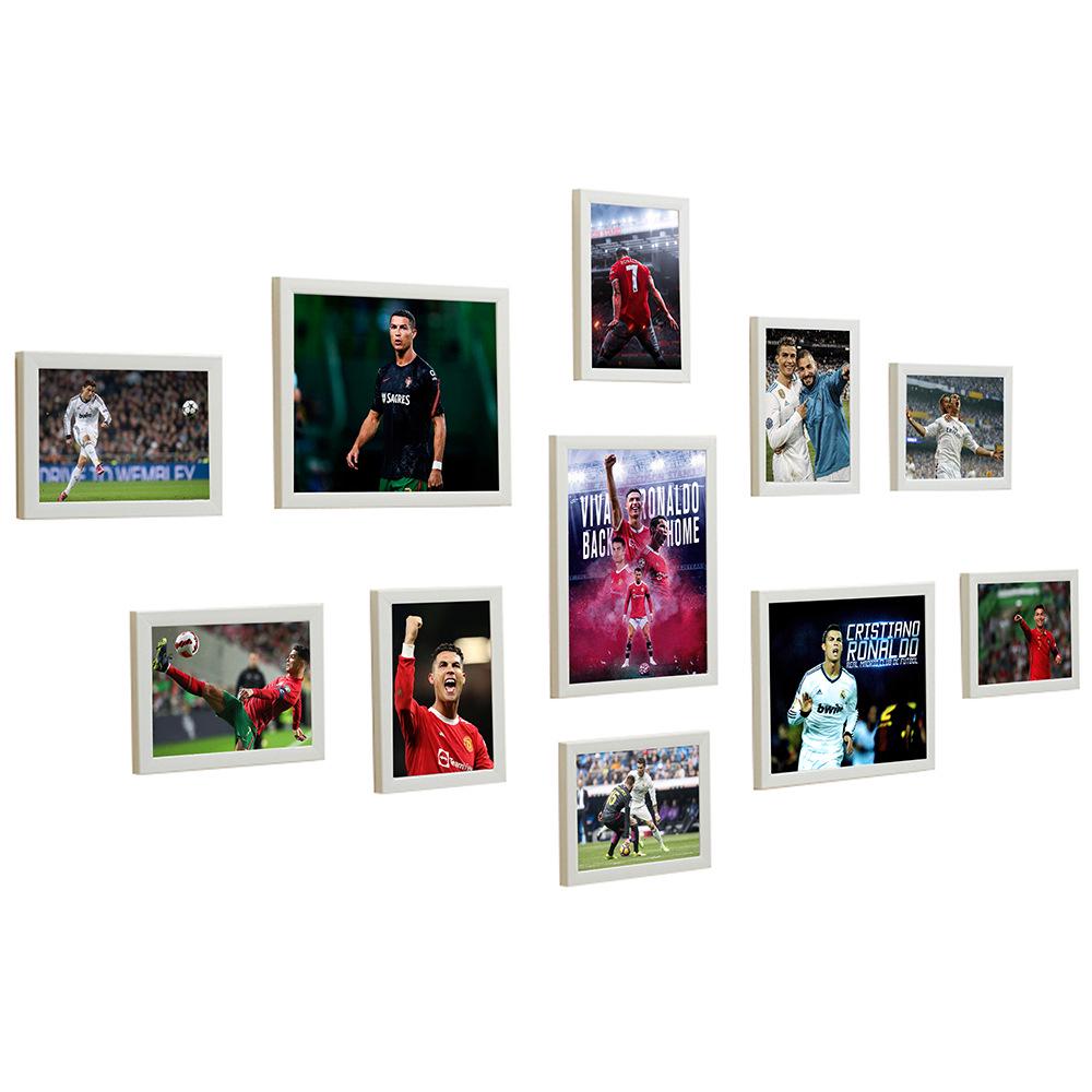 Póster Estrella de la Champions League y el Mundial CR7 - Arte de Pared Decorativo para Dormitorio o Habitación