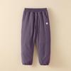 Kids' Thickened Cotton Winter Pants: Quilted Warm Sweatpants for Boys and Girls