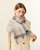 ELLE Wool Thousand Bird Grid Scarf Women's Autumn and Winter Classic Grid Pattern Retro Outdoor Warm Thick Shawl