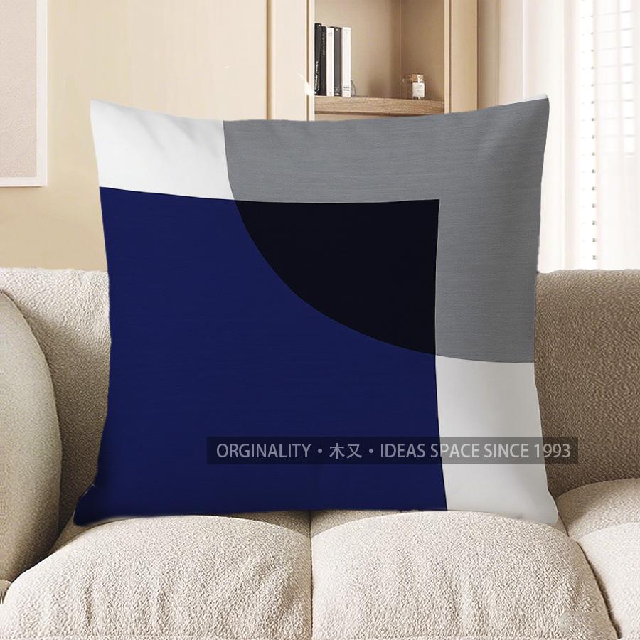 Home Decor Modern Geometric Pattern Pillow Cover For Home Pattern Cushion Cover Suitable For Sofa Bedroom Car Pillow Cover