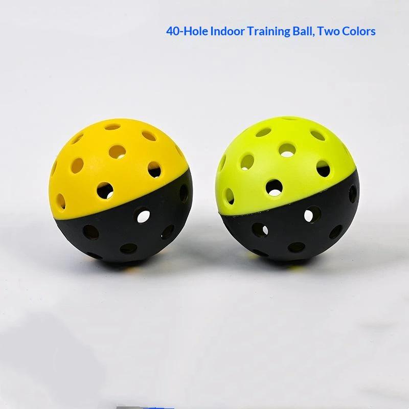 74mm Indoor Pickleball Balls Durable High Bounce Plastic for  Teaching Training Pickleball Practice