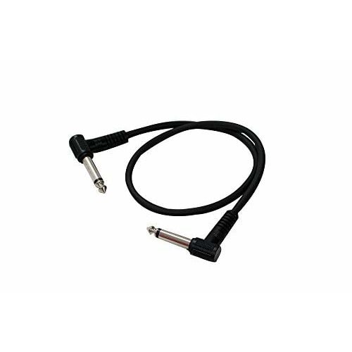 Kikutani TECH Patch Cable, 50cm (L/L), 5mm Diameter, P-50, Black