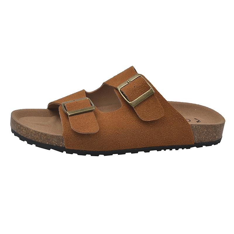 

Men s Classic Unisex Slippers Comfortable Summer Cork Shoes Women s Outdoor Sandals Plus Size 35-43 43