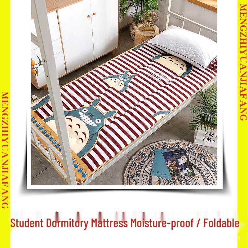 Foldable 90x190 Single Bunk Bed Tatami Mattress for Dormitory or Kindergarten.