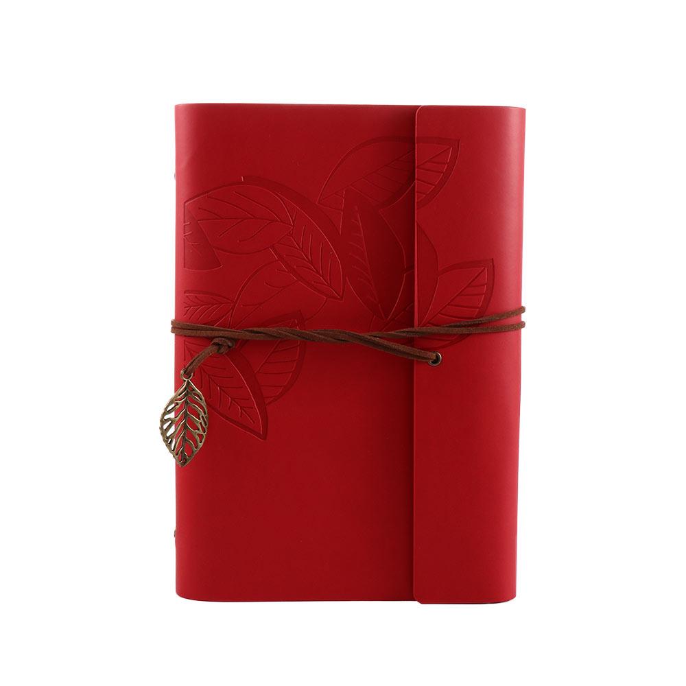 Literature Diary Journal Loose leaf Sketchbook Notepad Spiral Note Book Vintage Notebook PU Leather Paper Replaceable