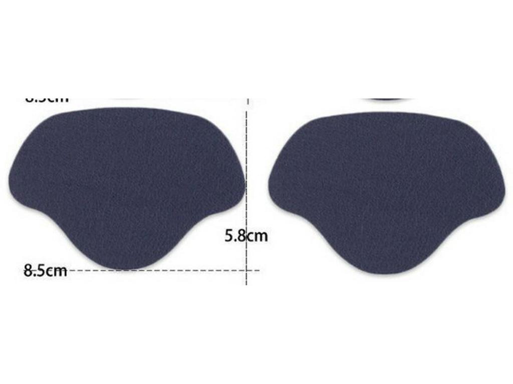 Self-Adhesive Mesh & Leather Heel Repair Patches for Sneakers