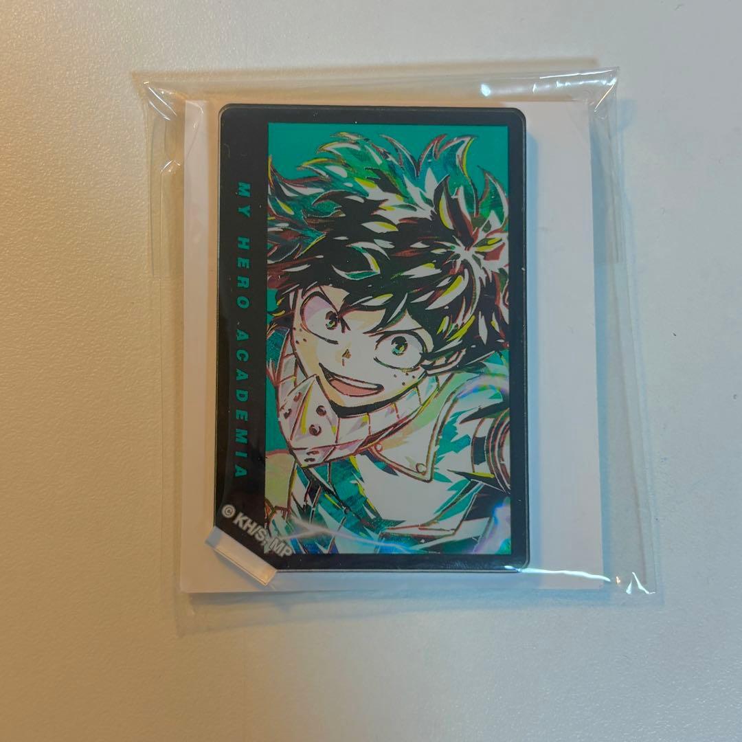 Used Heroaka Aniart Acrylic Stand Izuku Midoriya