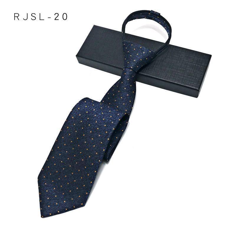 Childrens Tie With Zipper Closure For Formal Events And School Uniforms