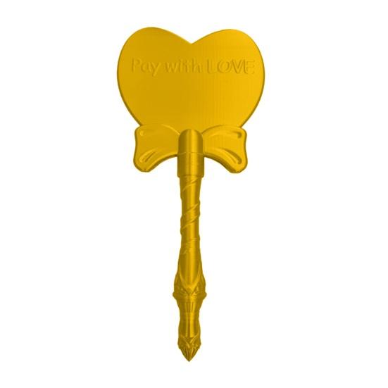 Bacchetta Tap-to-Pay Porta Carte di Pagamento Contactless Bacchetta Porta Carte di Credito Bacchetta Cuore Carina Regalo per Bambini Adulti