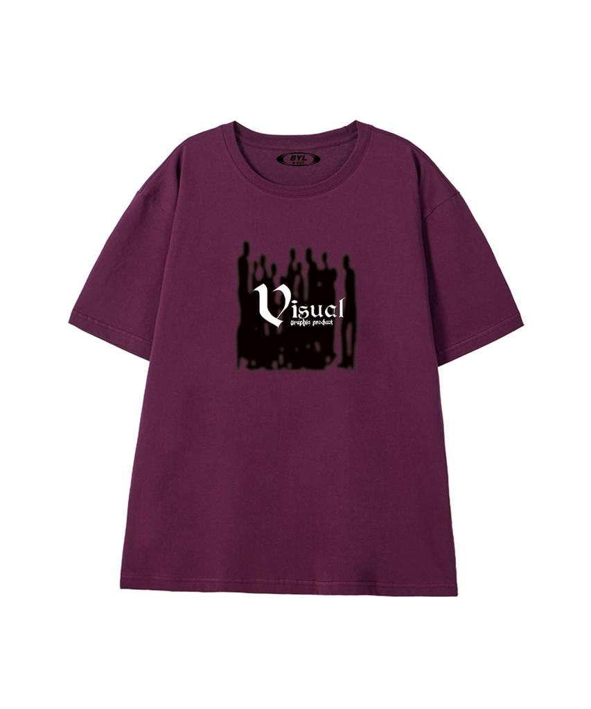 BY.L Shadow People Short-Sleeve T-Shirt Wine