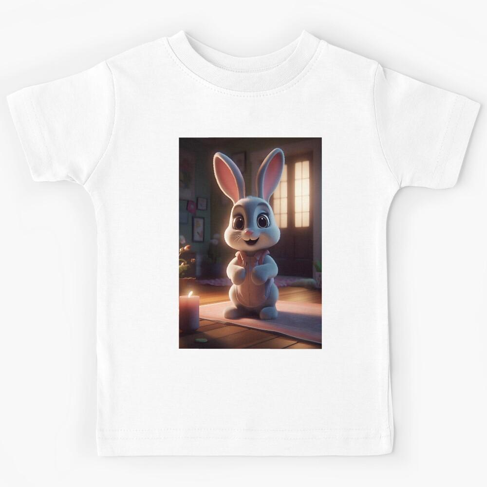Cute Adorable Bunny Kids T-Shirt 140