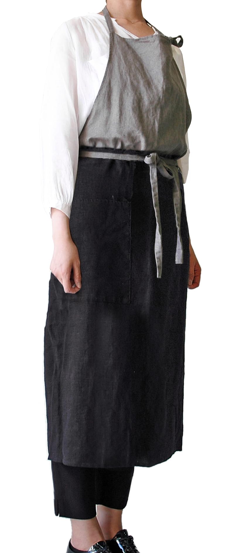 

Фартук Linne 99см [Nankai Tsusho] GY/BK Размер Длина Прибл. 101см/Ширина Прибл.