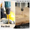 13PCS Drill Bit Set High-Speed Steel Drill Kit Impact Quick Change Drill Kit for Glass Metal Tile Concrete Masonry Electric Tool