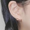 14K G.F. Artifran Ribbon Earrings Ea3121