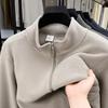 Hochwertiger dicker Reißverschluss-Cardigan-Pullover aus Fleece für Herren für Herbst/Winter