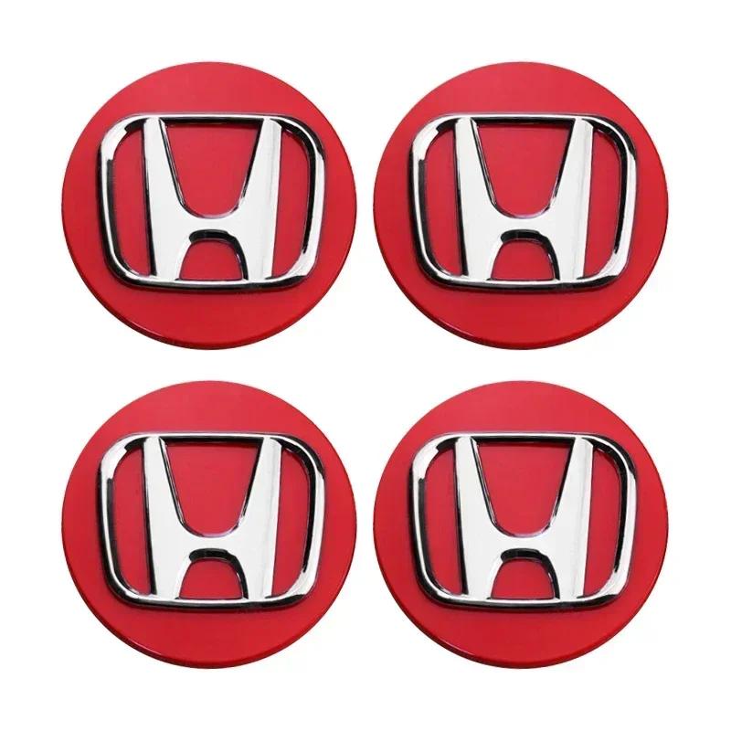 4Pcs/set 69mm 58mm Car Wheel Center Hub Caps Rims Cover Logo Civic Accord Fit CRV Jazz Odyssey Insight Legend HRV For Honda