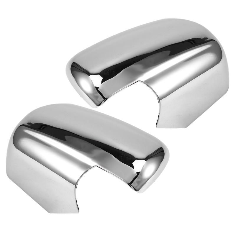 For Grand Vitara 2006 -2012 Chrome Silver Door Mirror Cover Stickers Exterior Car Accessories Decoration
