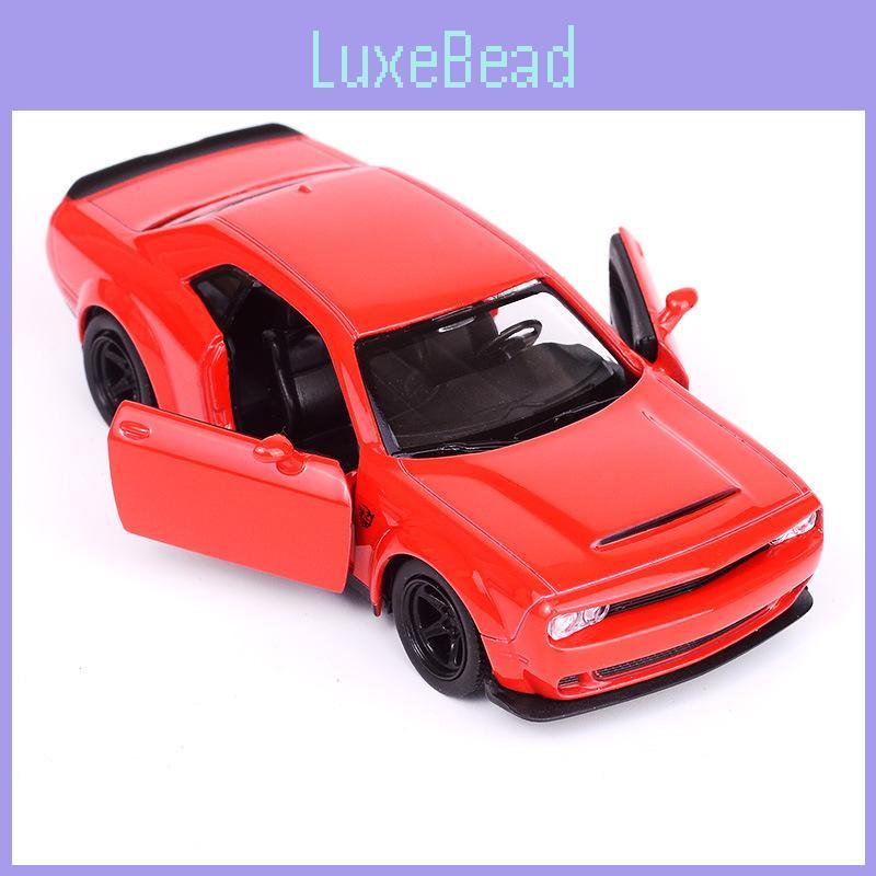 Modelo de Carro Diecast de Liga Dodge Challenger Srt Demon de Qualidade Premium 1/36 Para Colecionadores