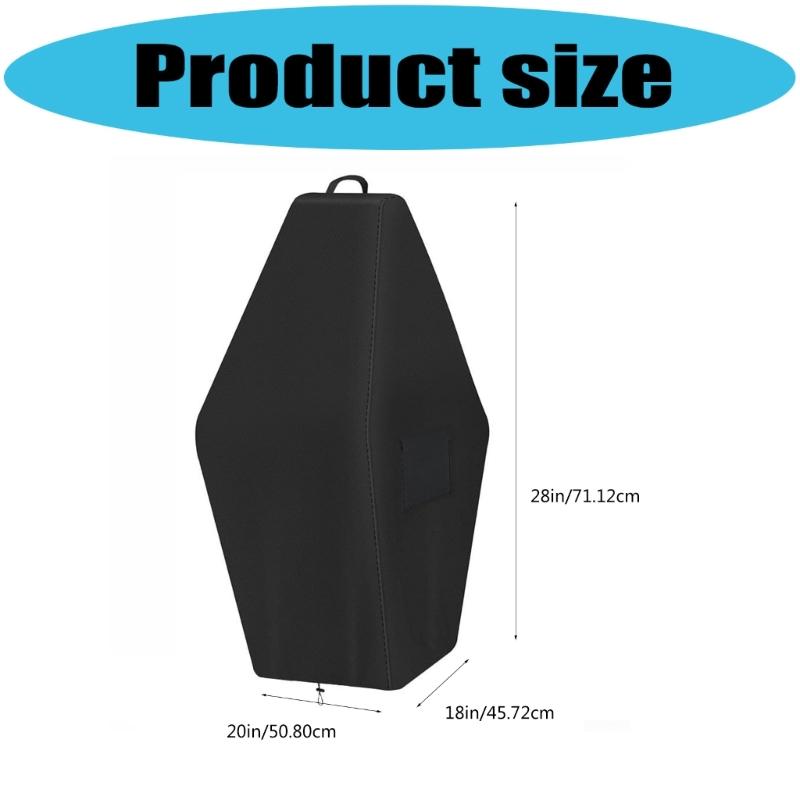 Full Enclosure Dustproof Cover Protector for 9 Inch Industrial Bandsaws Heavy Duty Oxford Material Reinforced Edge Design