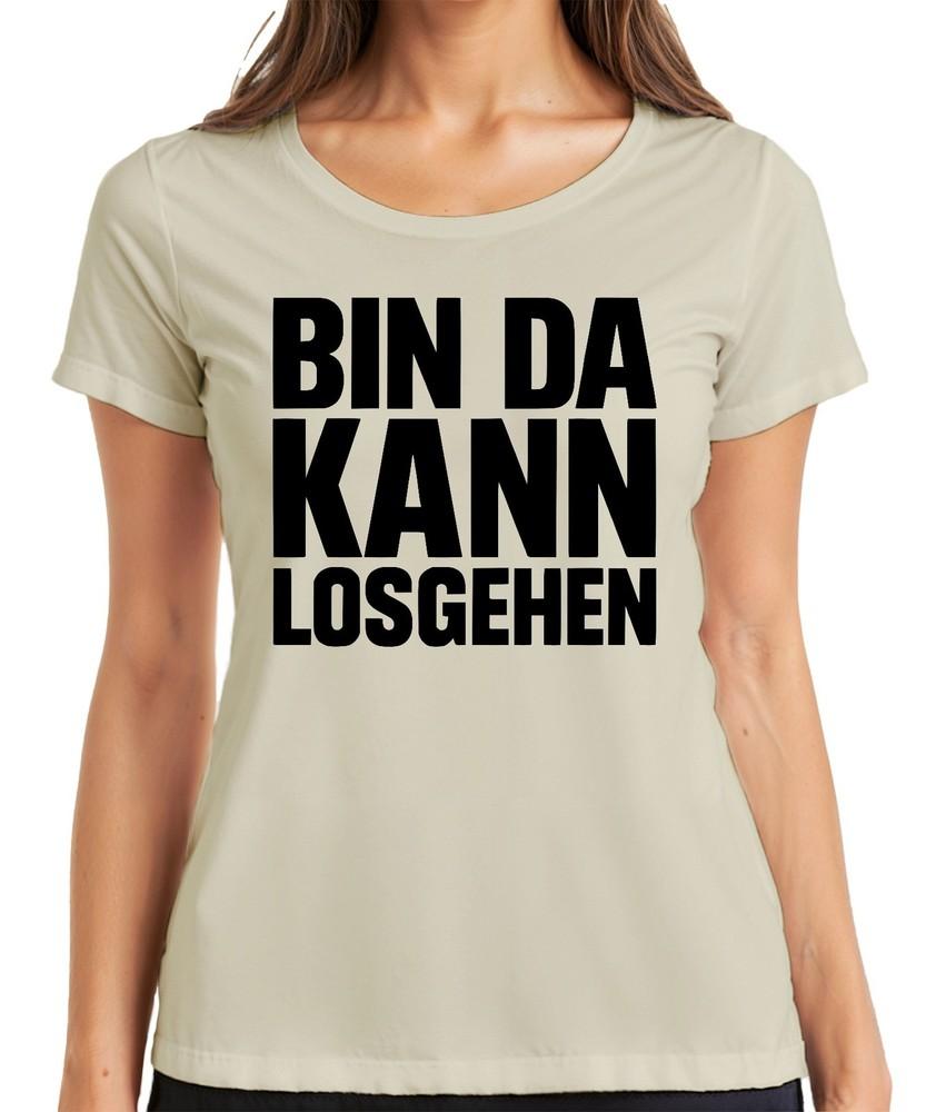 Bin Da Kann Kann Go Oktoberfest Carnival Party Beer Tent Saying Unisexs TShirt
