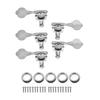 2L3R3L2R3L3R1L4R4L1R Open Gear Bass 5-String Tuners Tuning Pegs Keys Machine Heads For Bass Guitar Chrome Gold Black