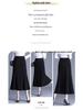 Drapey Fishtail High-Waisted Black Skirt - Slimming, Hip-Hugging, Elegant (2026 Spring)