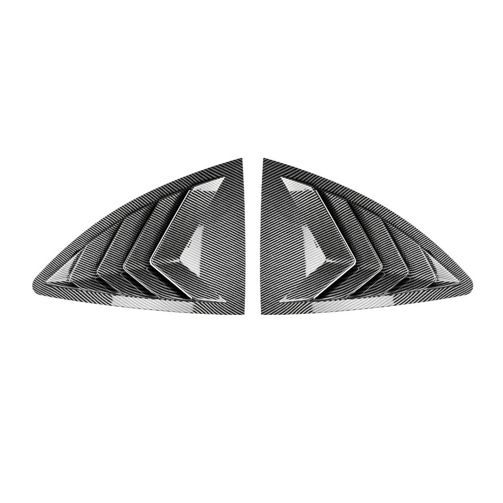 Rear Window Side Vent Shutter Louver Cover Trim Car Accessories For Toyota GT86 Subaru BRZ Scion FR-S 2013-2020