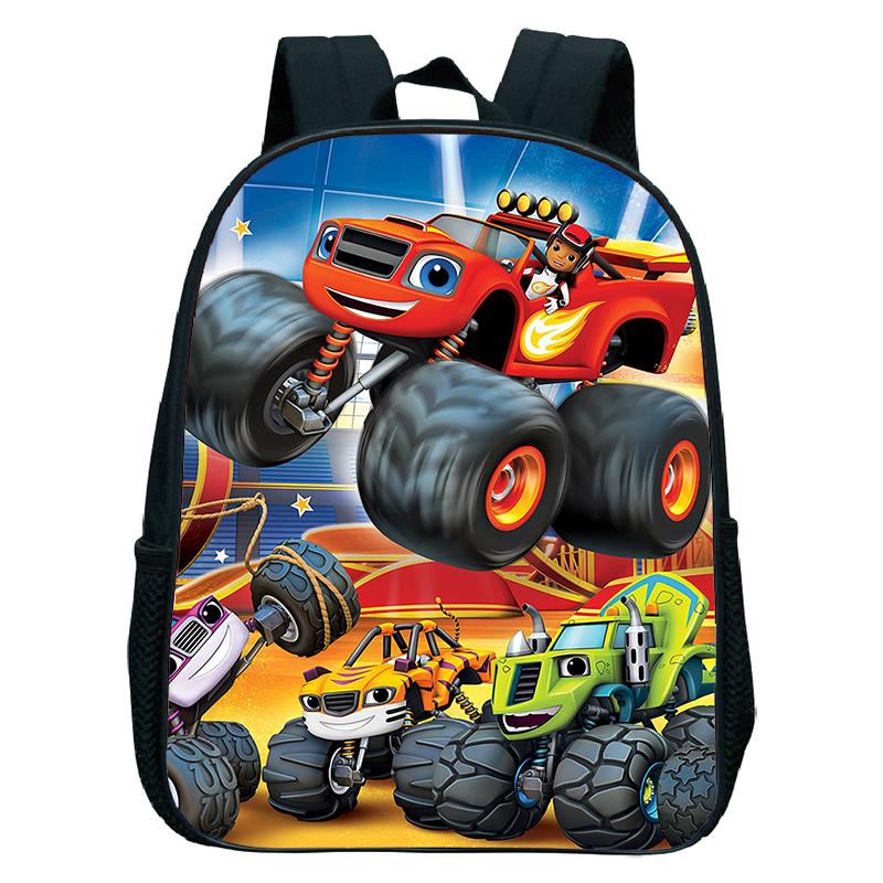 Blaze and the Monster Machines Backpack for Preschool Boys Girls Waterproof Children School Bags Kids Kindergarten Rucksack Gift
