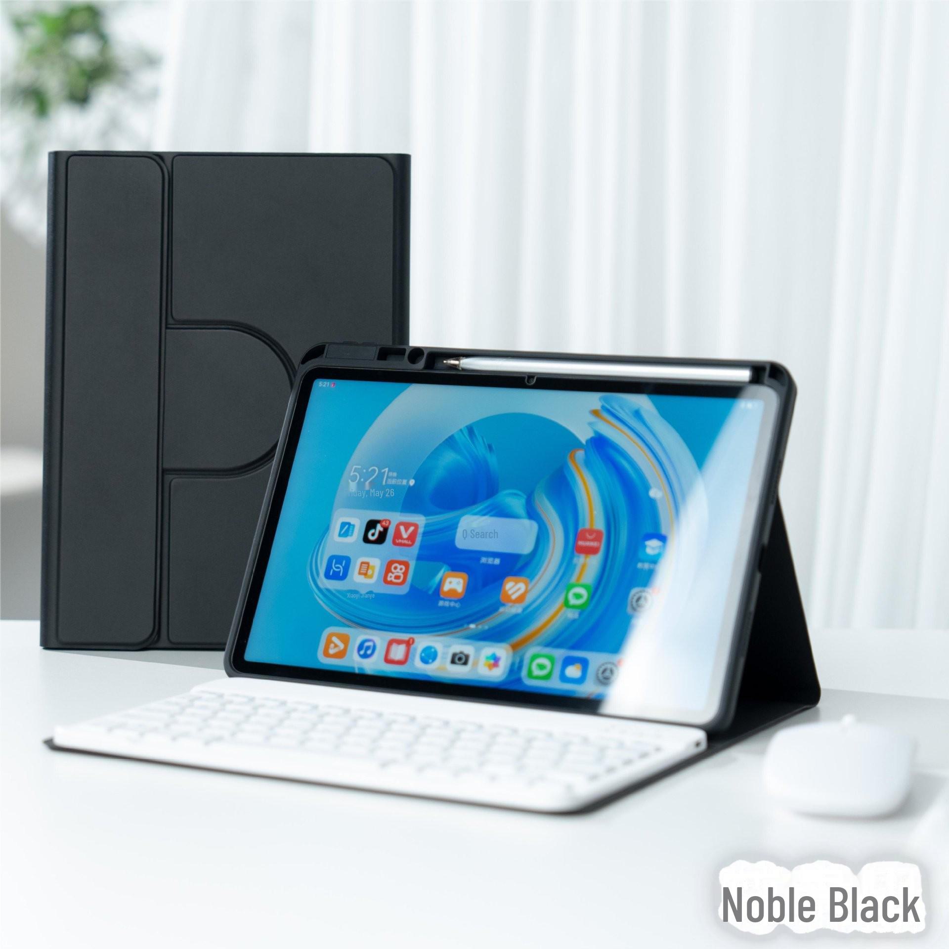 

Магнитная клавиатура и вращающийся защитный чехол для планшетов Huawei MatePad 11, Pro 10.8 и 10.4 2024 года Honor V6 10.4