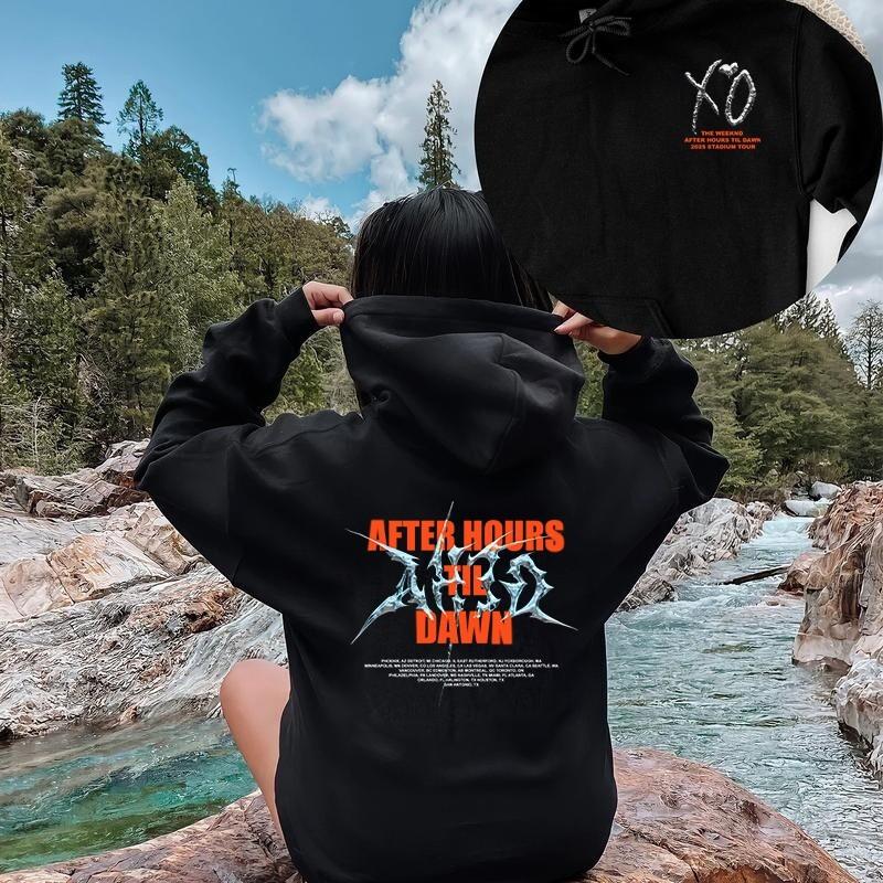 

The Weeknd After Hours Til Dawn Tour Merch 2025 Hoodie 2 Sided, Fan Gift S-5XL 2XL