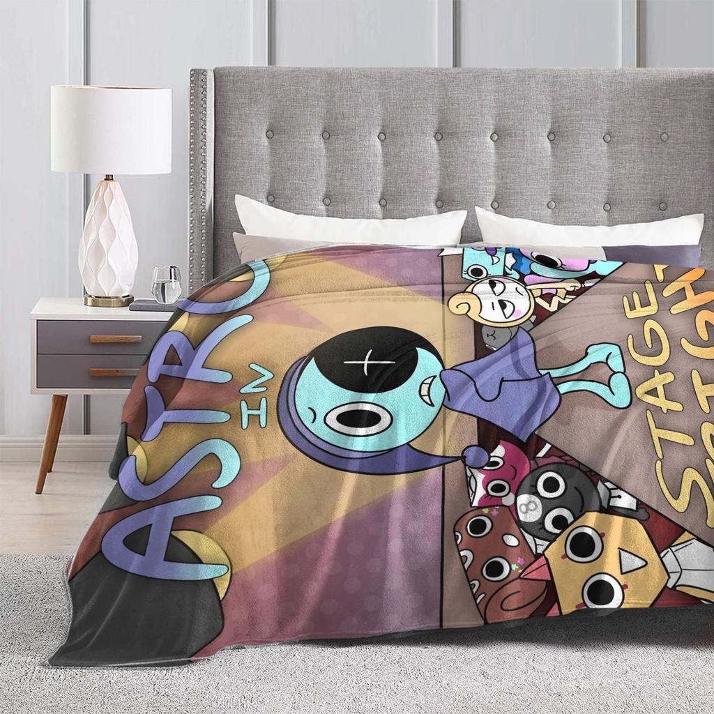 Dandys World Plakát ke hře Nadýchaná deka Úžasná přehozová deka pro domácnost 200x150cm Prošívaná deka