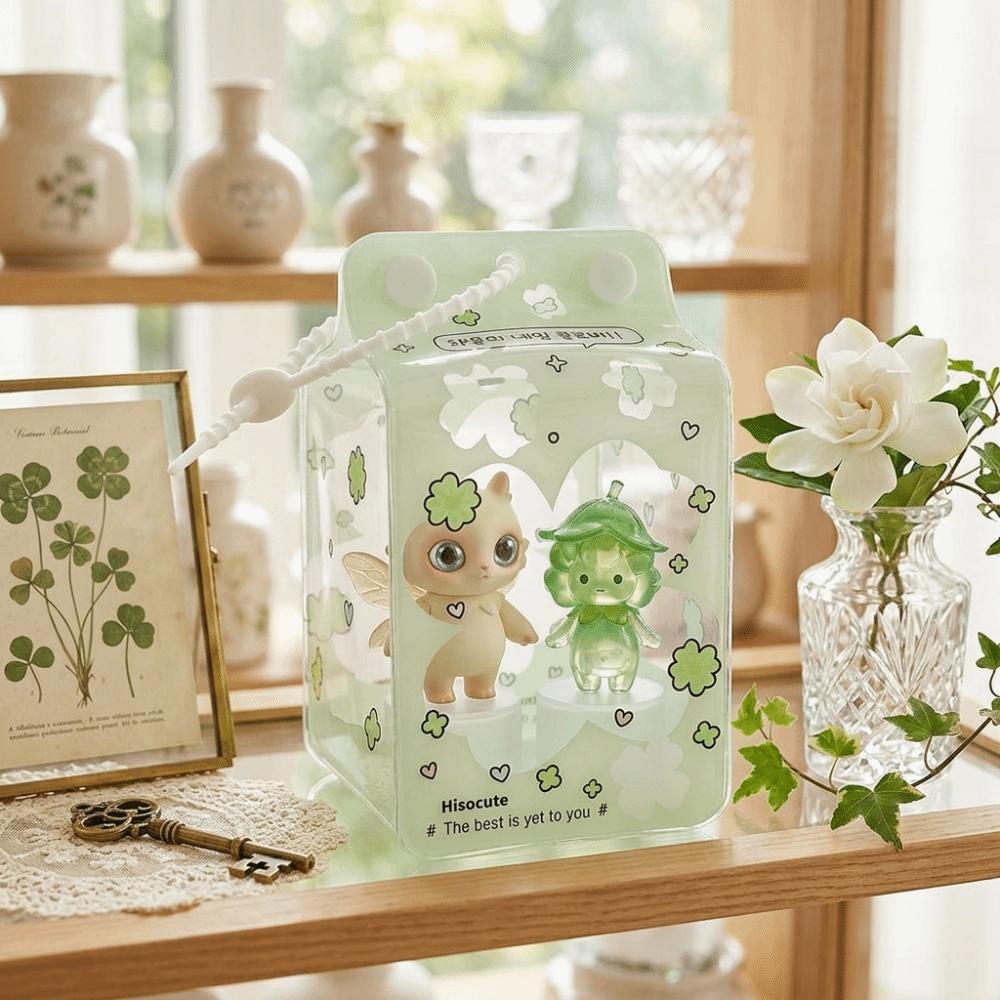 Transparent Design Doll Carry Bag Portable Figure Storage Bag Doll Collection Bag Daily Outings