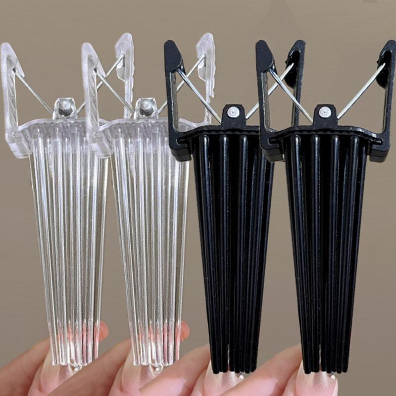 Quick Styling Fluffy Hairpin Volumizing Hair Clips Styling Tools No Heat Bangs Curling Roller Fixed Shape Korean Unisex Headwear