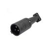 Chargeur de voiturette de golf Prise CC Connecteur rond à 3 broches 36V 48V pour Club Car DS Precedent Tempo Onward