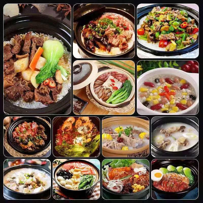 JPHZNB Commercial 8-Head Smart Automatic Claypot Rice Cooker