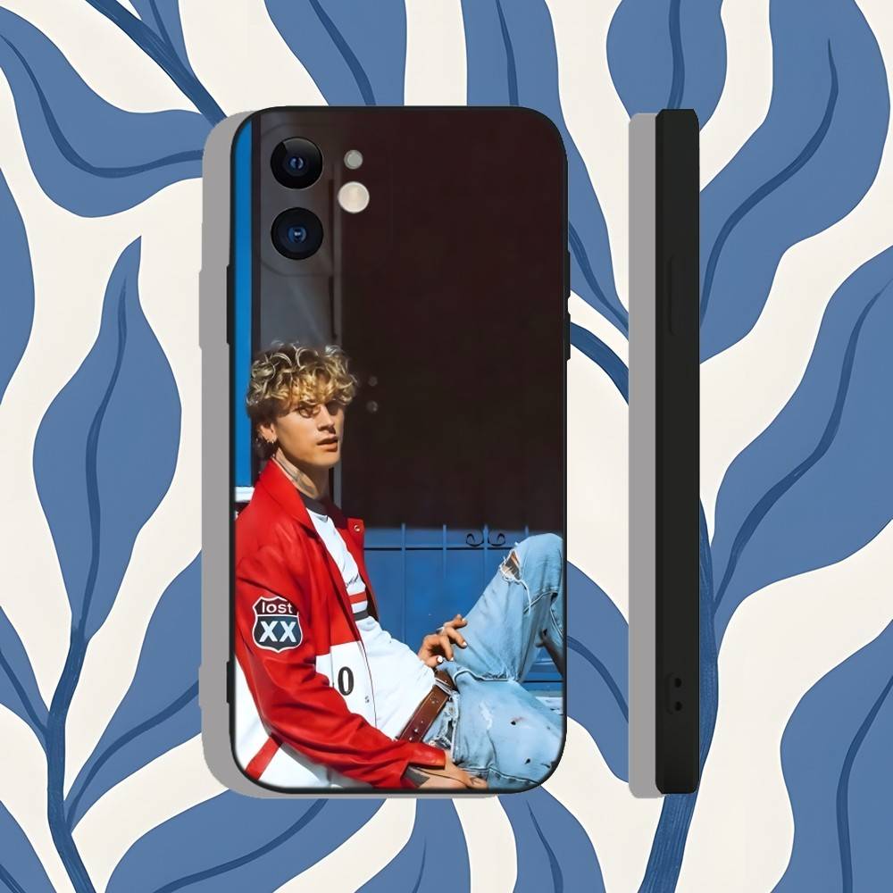 MGK L-Lost A-Americana Phone Case For iPhone 17,16,15,14,13,12,11,X,XS,8,7,Pro,Max,Plus,E,SE4,Air,Mini Black Funda Shell