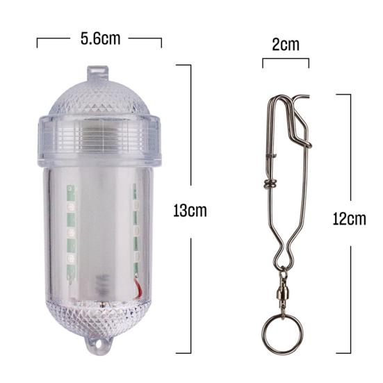 Waterproof Luminous LED Deep Sea Fishing Light Multi-Color High Bright Lamp