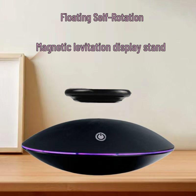 Magnetic Levitation Display Stand: Creative Model Black Technology Ornament & Gift